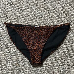 Leopard Print Bikini Bottom